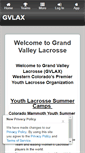 Mobile Screenshot of grandvalleylax.com